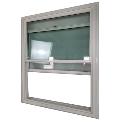 Tela de retalho de plástico de perfil de PVC Design de quadro Dobragem de janelas penduradas duplas Vida útil