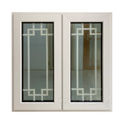 Decoração de casa moderna Janela de impacto com hardware qualificado e tipo de cortina pendurada