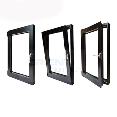 Decoração de casa moderna Janela de impacto com hardware qualificado e tipo de cortina pendurada