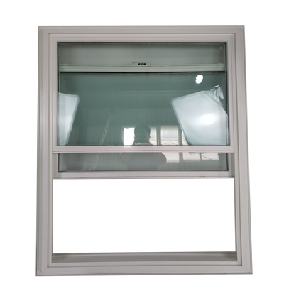 Quadro de plástico de vidro duplo Janela de cabine suspensa dupla com material de rede de tela de nylon