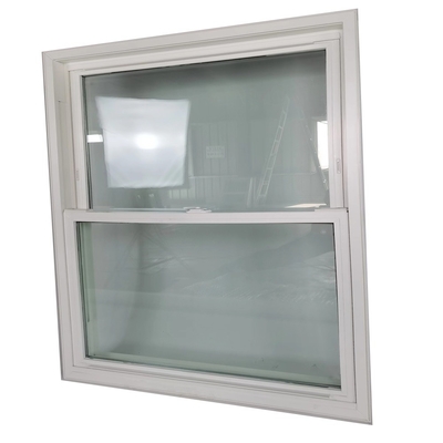 Janela fixa refletiva de PVC em vinil preto com estilo aberto