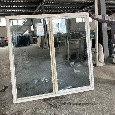 Design de portas e janelas deslizantes de estilo americano para vidro temperado para escritório doméstico